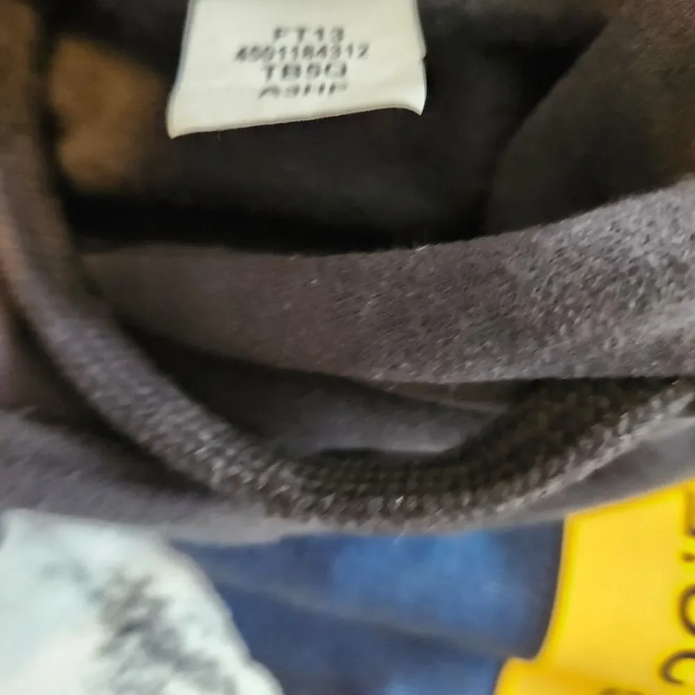 The North Face Mens Size XXL Black Hoodie K2 Karakoram Range Mountain Sweatshirt